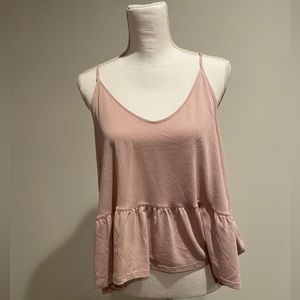 American Eagle Outfitters Pink Tank Top